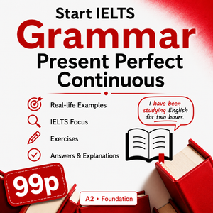 Present Perfect Continuous — IELTS Grammar Practice